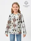Детский лонгслив / Котики