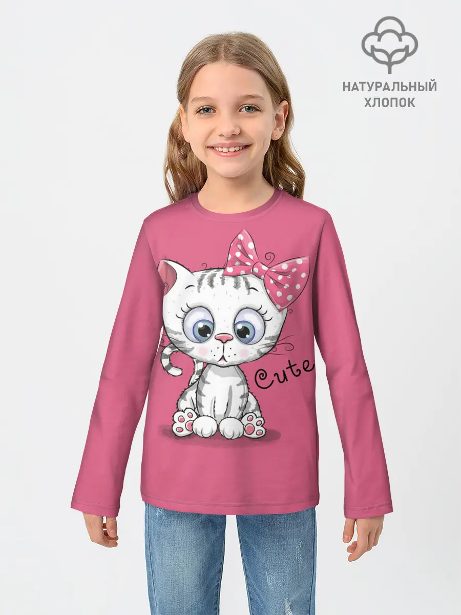 Детский лонгслив / Cute