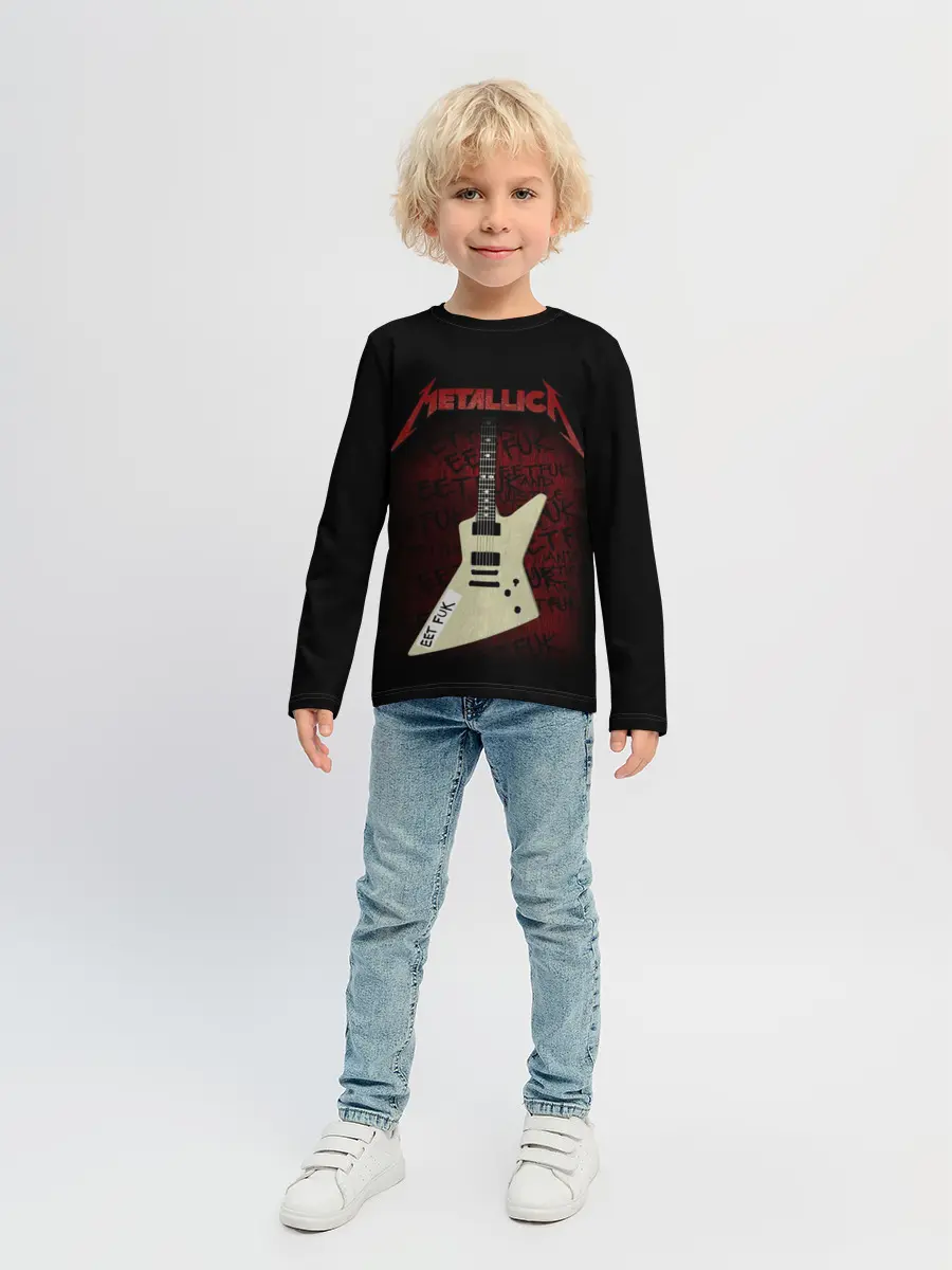 Детский лонгслив / Metallica
