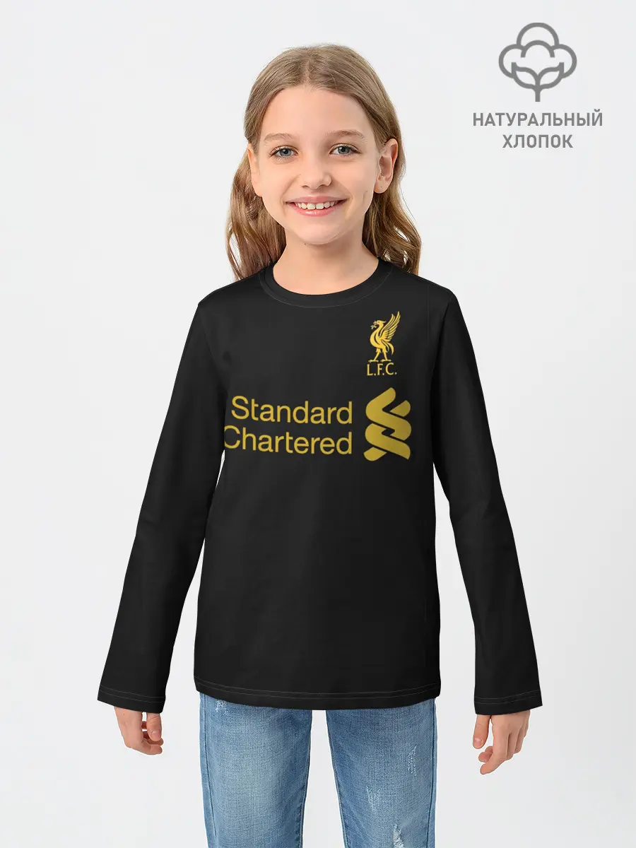 Детский лонгслив / Alisson GK home 19-20
