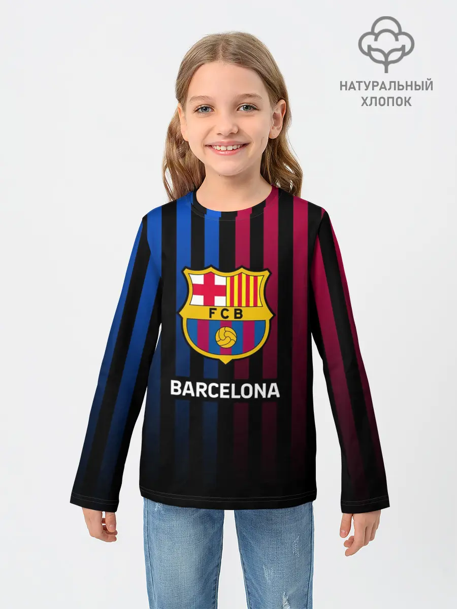 Детский лонгслив / BARCELONA
