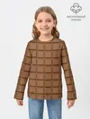 Детский лонгслив / Плитка Шоколада