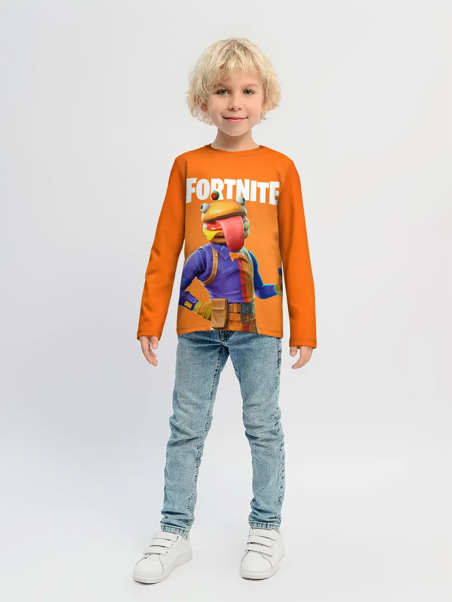 Детский лонгслив / Fortnite