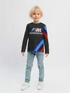 Детский лонгслив / BMW КАРБОН