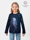 Детский лонгслив / Billie Eilish Ocean Eyes