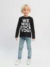 Детский лонгслив / We Will Rock You