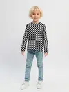 Детский лонгслив / Checkerboard Color