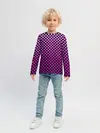 Детский лонгслив / Checkerboard Color