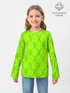 Детский лонгслив / Billie Eilish pattern