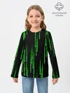 Детский лонгслив / МАТРИЦА