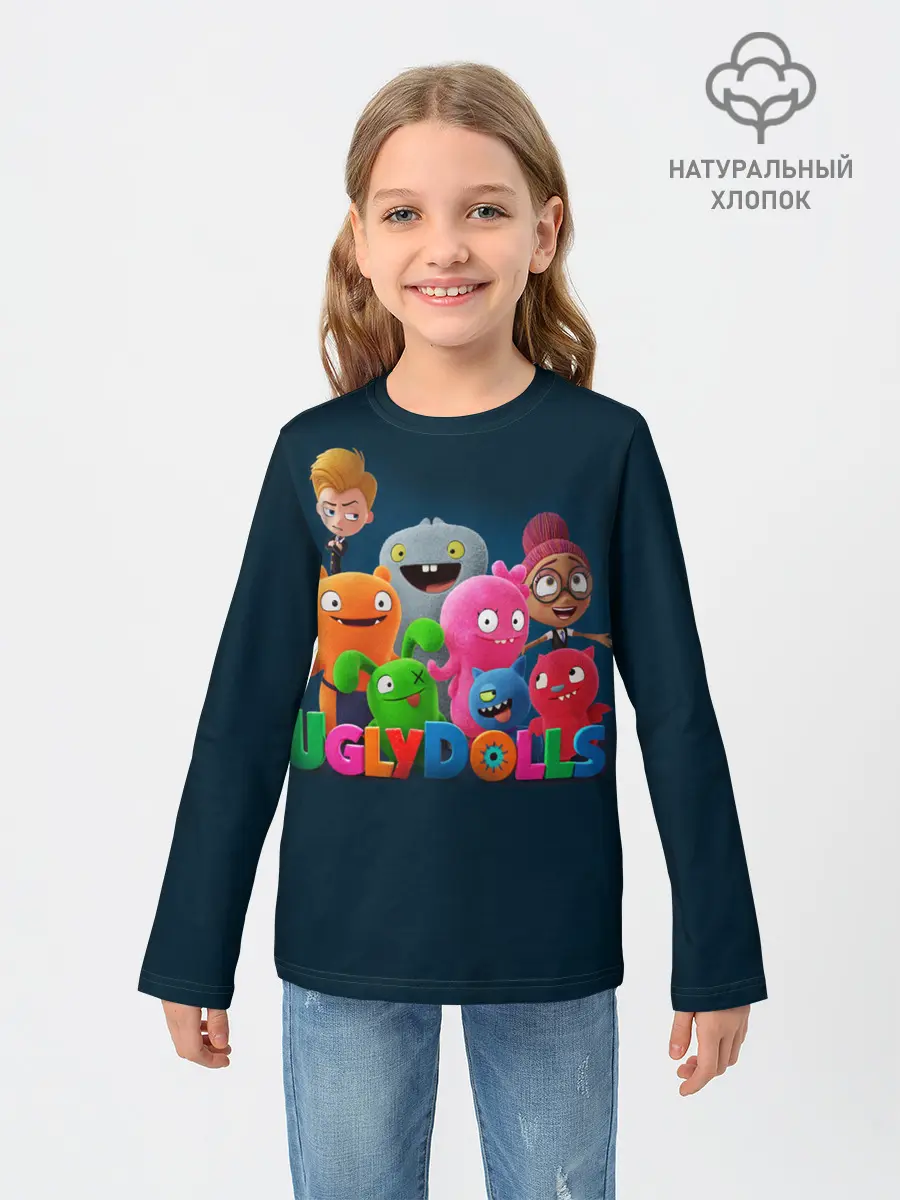 Детский лонгслив / UglyDolls. Куклы с характером