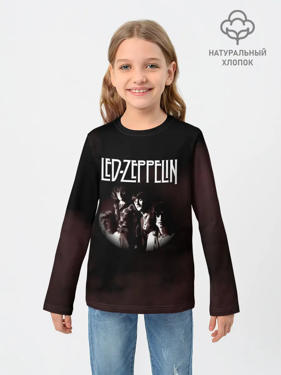 Детский лонгслив / Led Zeppelin
