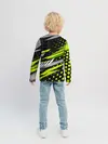 Детский лонгслив / Black and Green