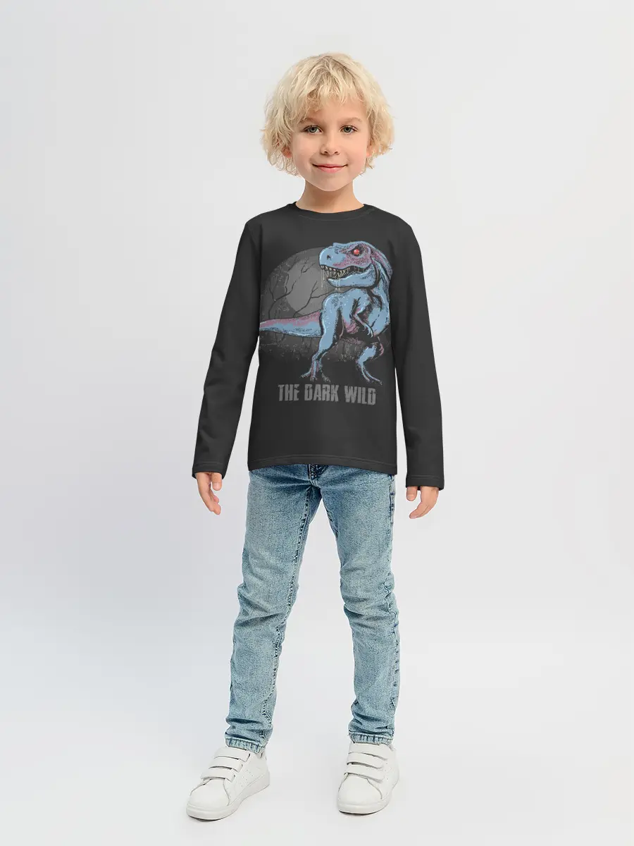 Детский лонгслив / T Rex
