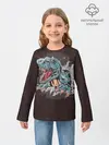 Детский лонгслив / T-Rex