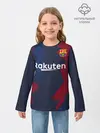 Детский лонгслив / Barcelona PreMatch home