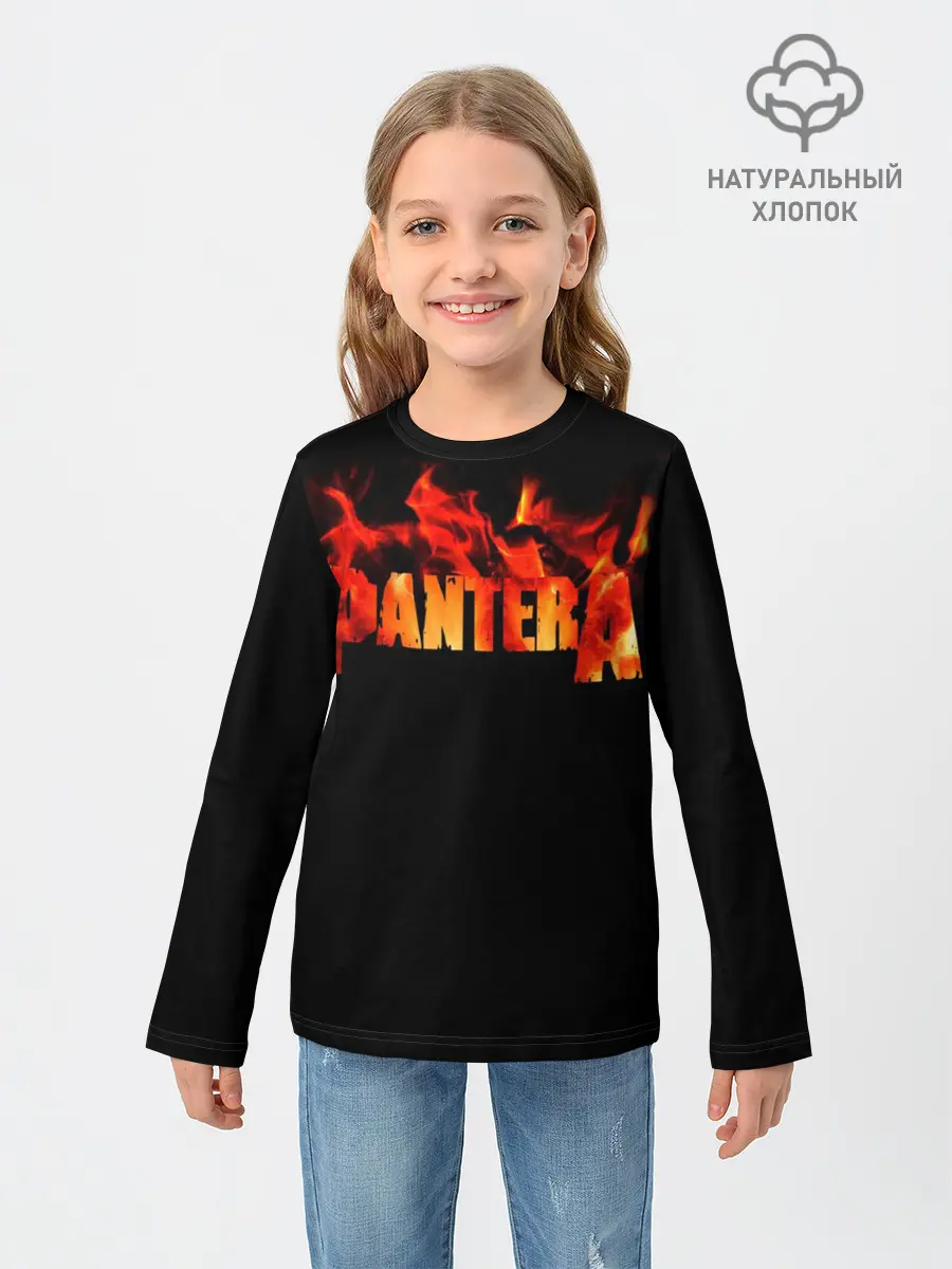 Детский лонгслив / Pantera