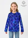 Детский лонгслив / НЕОНОВЫЕ КРИСТАЛЫ