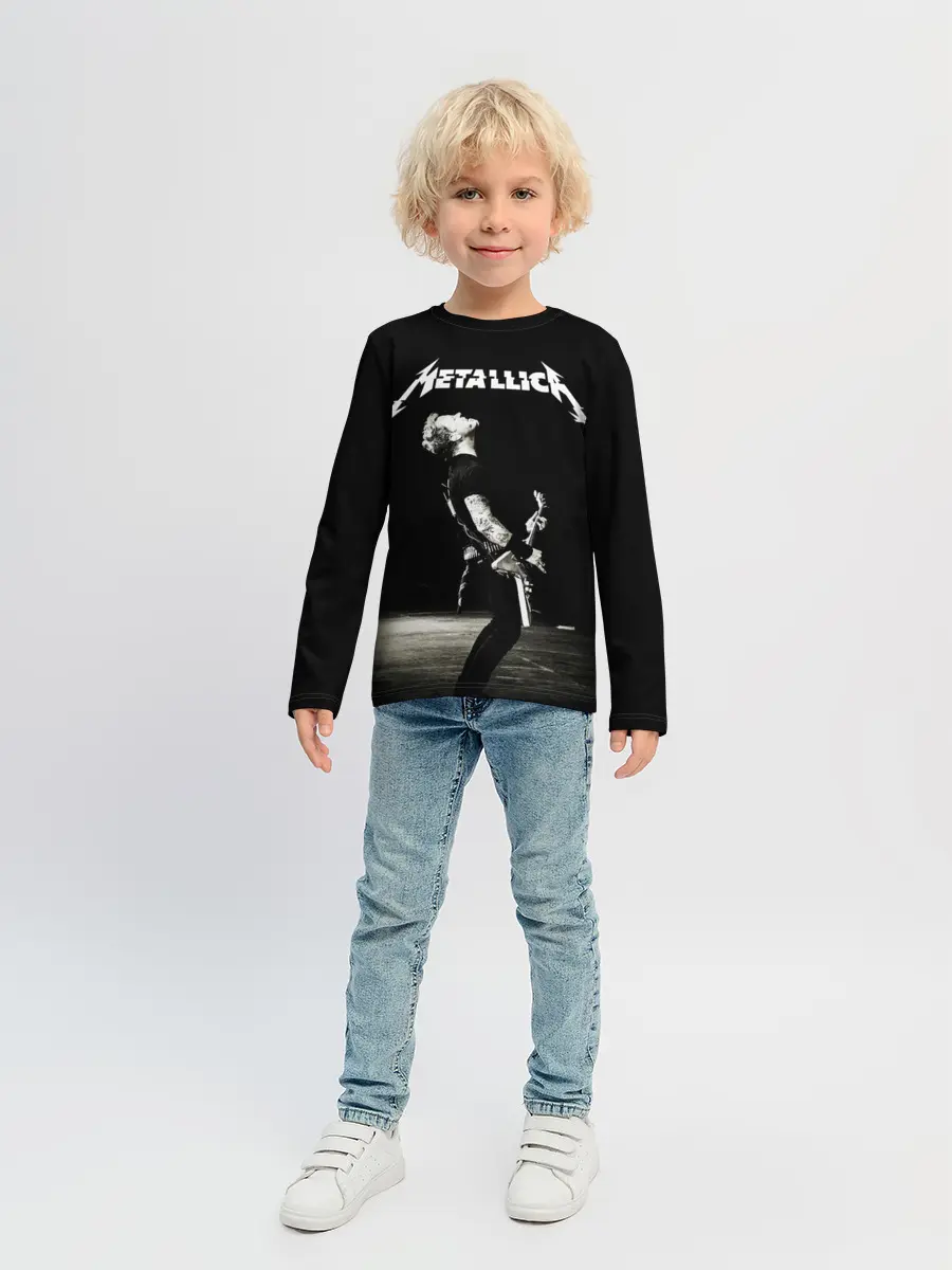 Детский лонгслив / Metallica