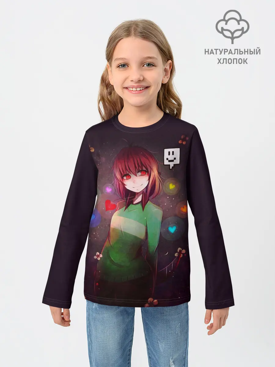 Детский лонгслив / UNDERTALE