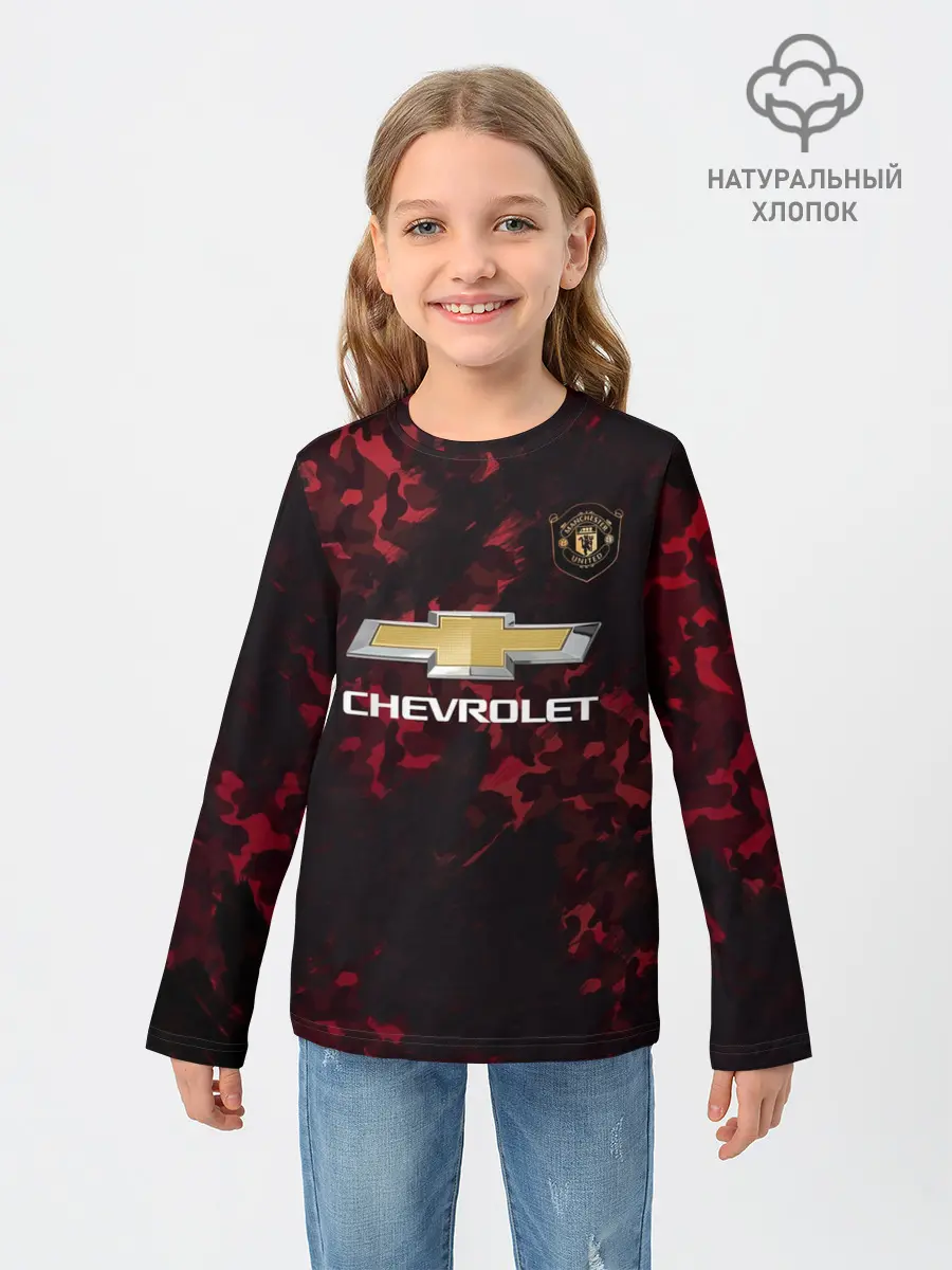 Детский лонгслив / Rashford Manchester United