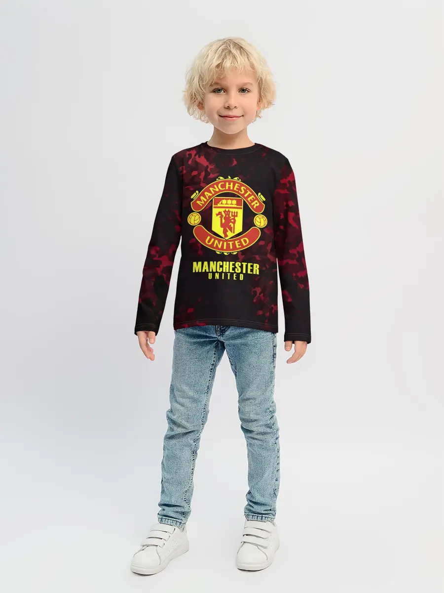 Детский лонгслив / Manchester United