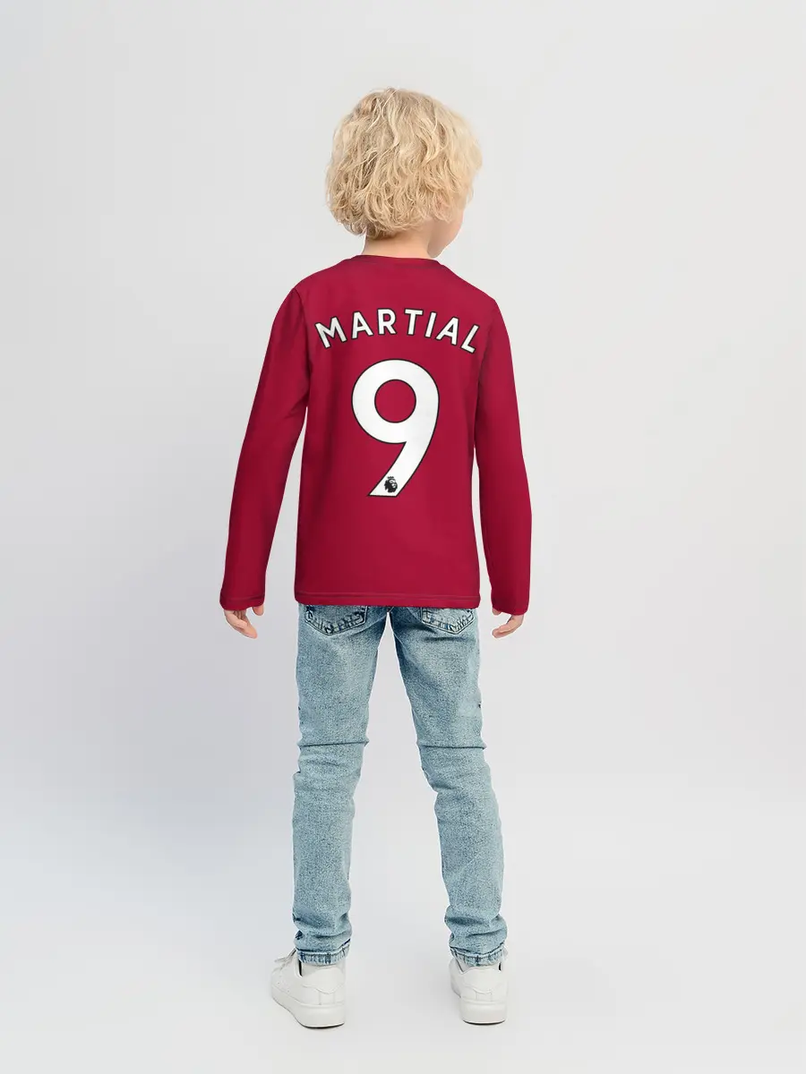 Детский лонгслив / Martial Manchester United 2020
