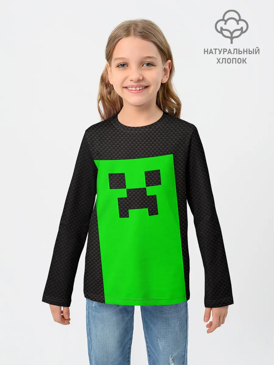 Детский лонгслив / MINECRAFT