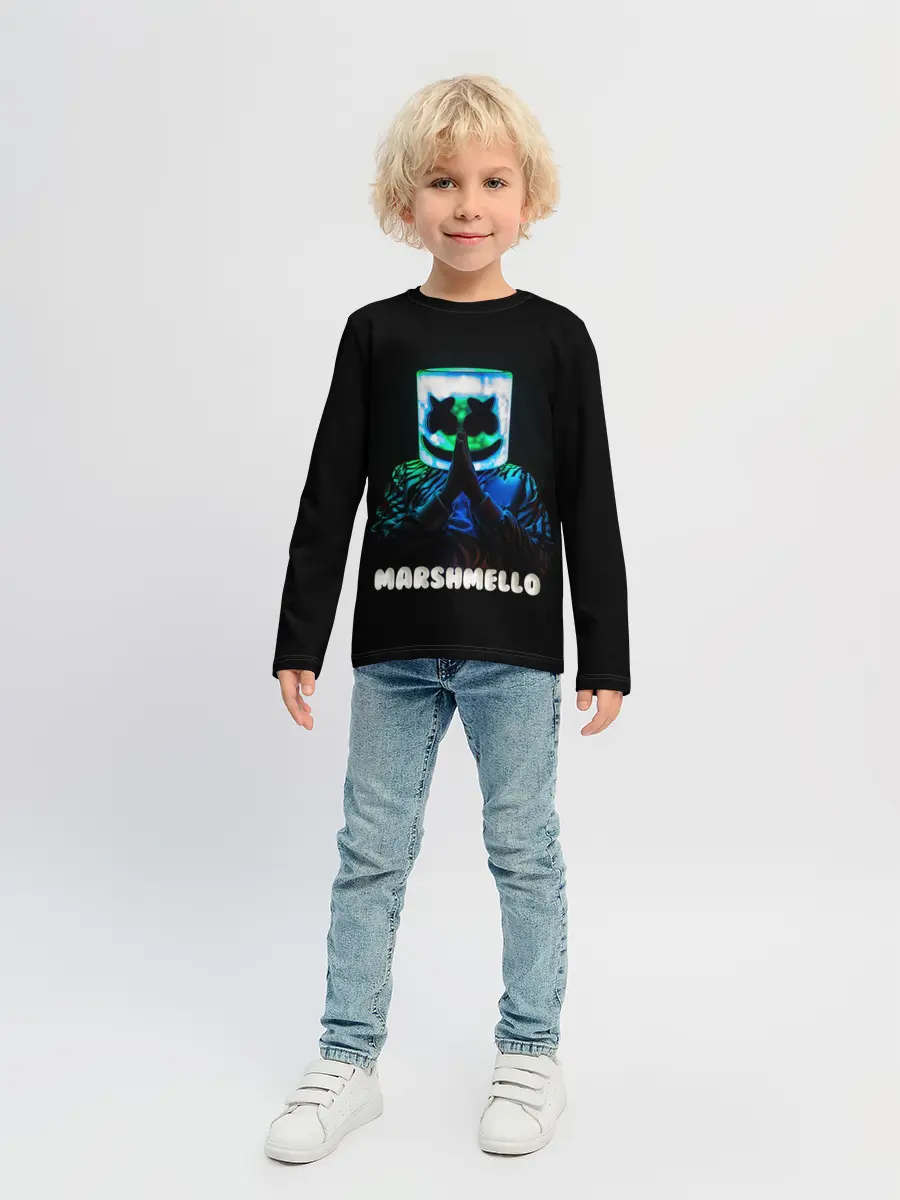 Детский лонгслив / Marshmello