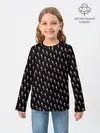 Детский лонгслив / LiL PEEP Pattern