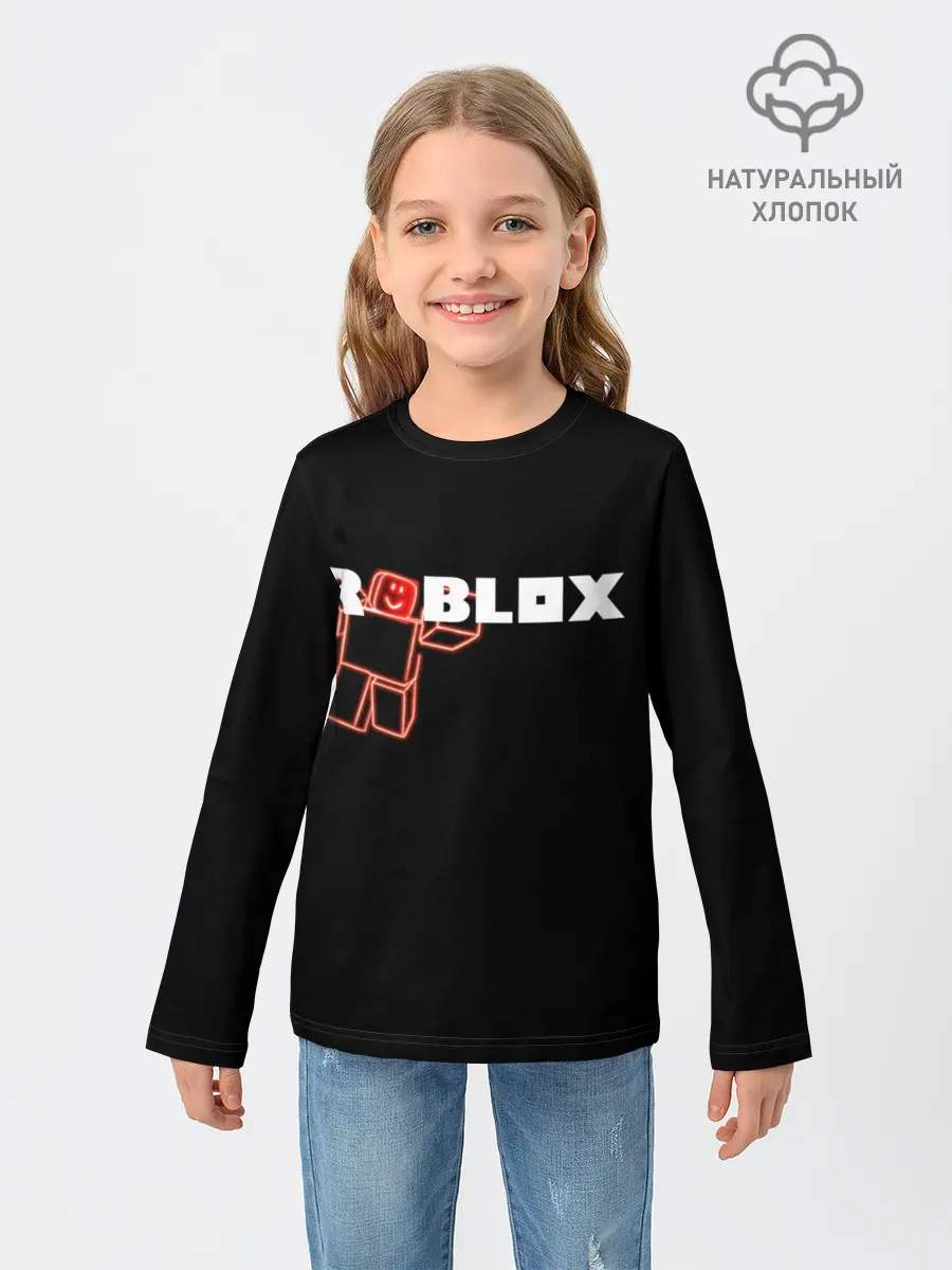Детский лонгслив / Роблокс Roblox