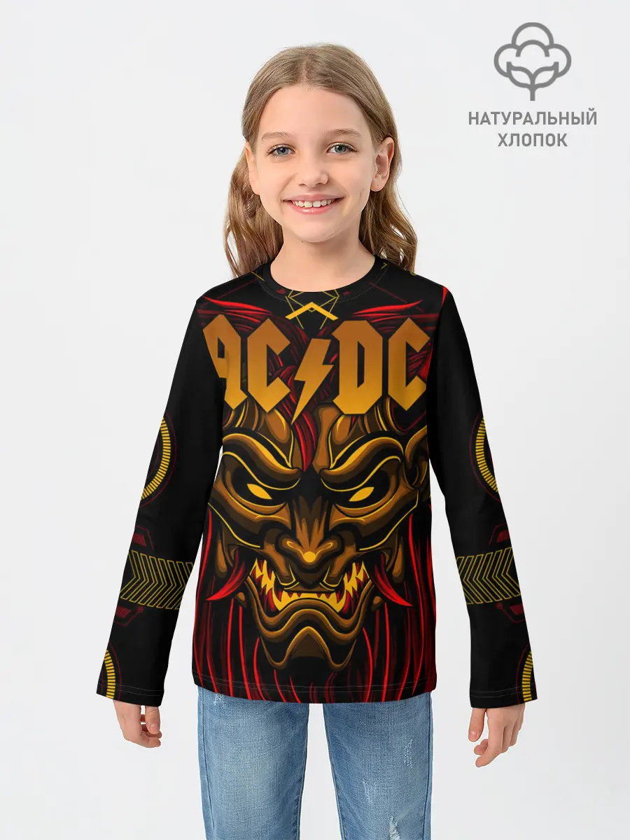 Детский лонгслив / AC/DC