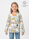 Детский лонгслив / Корги