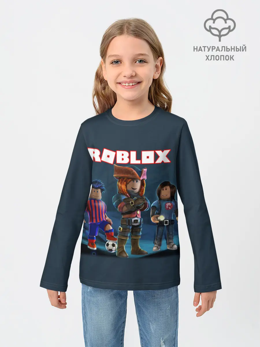 Детский лонгслив / ROBLOX