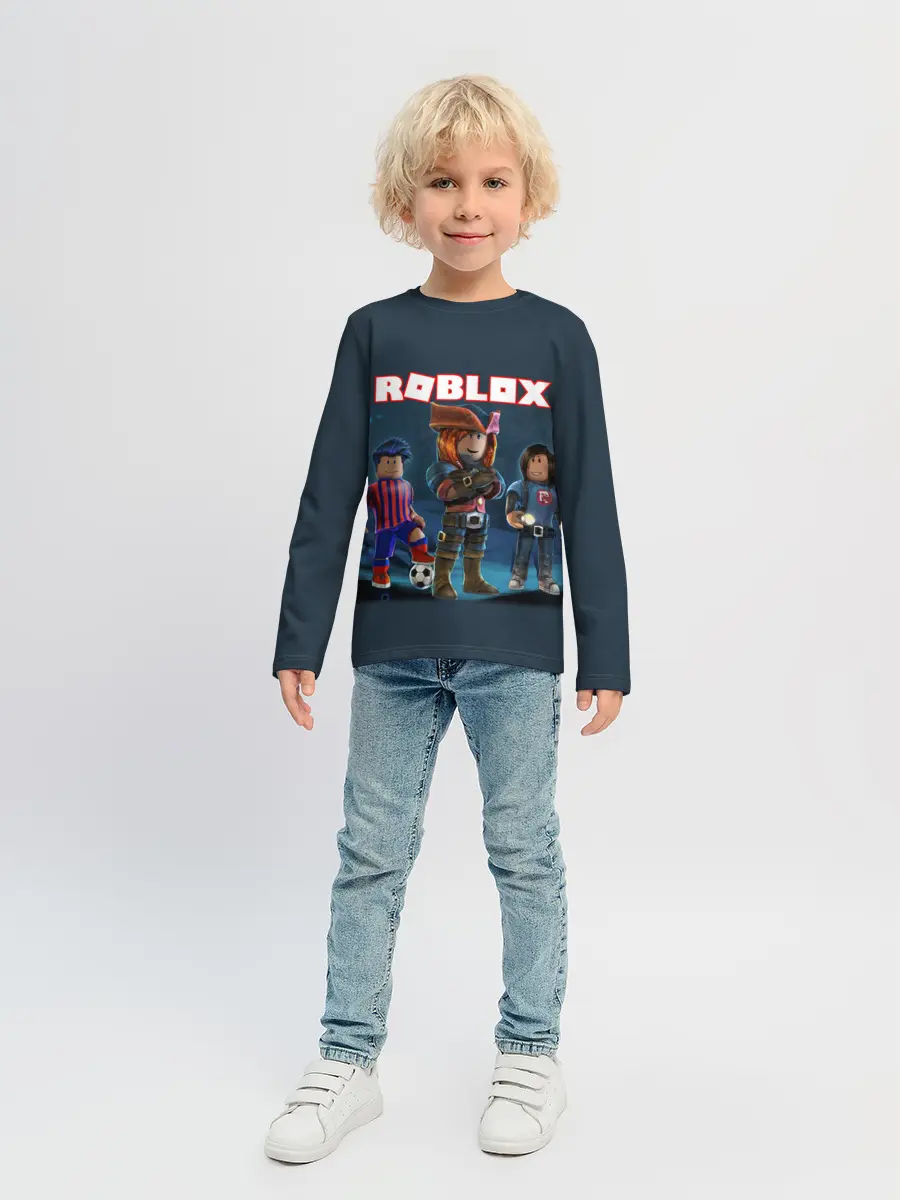 Детский лонгслив / ROBLOX