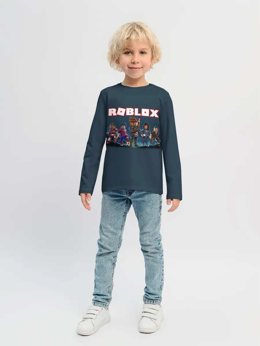 Детский лонгслив / ROBLOX