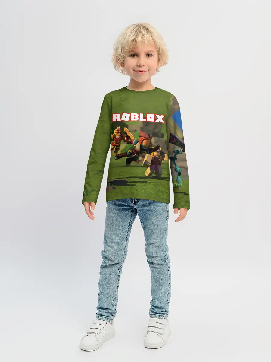 Детский лонгслив / ROBLOX