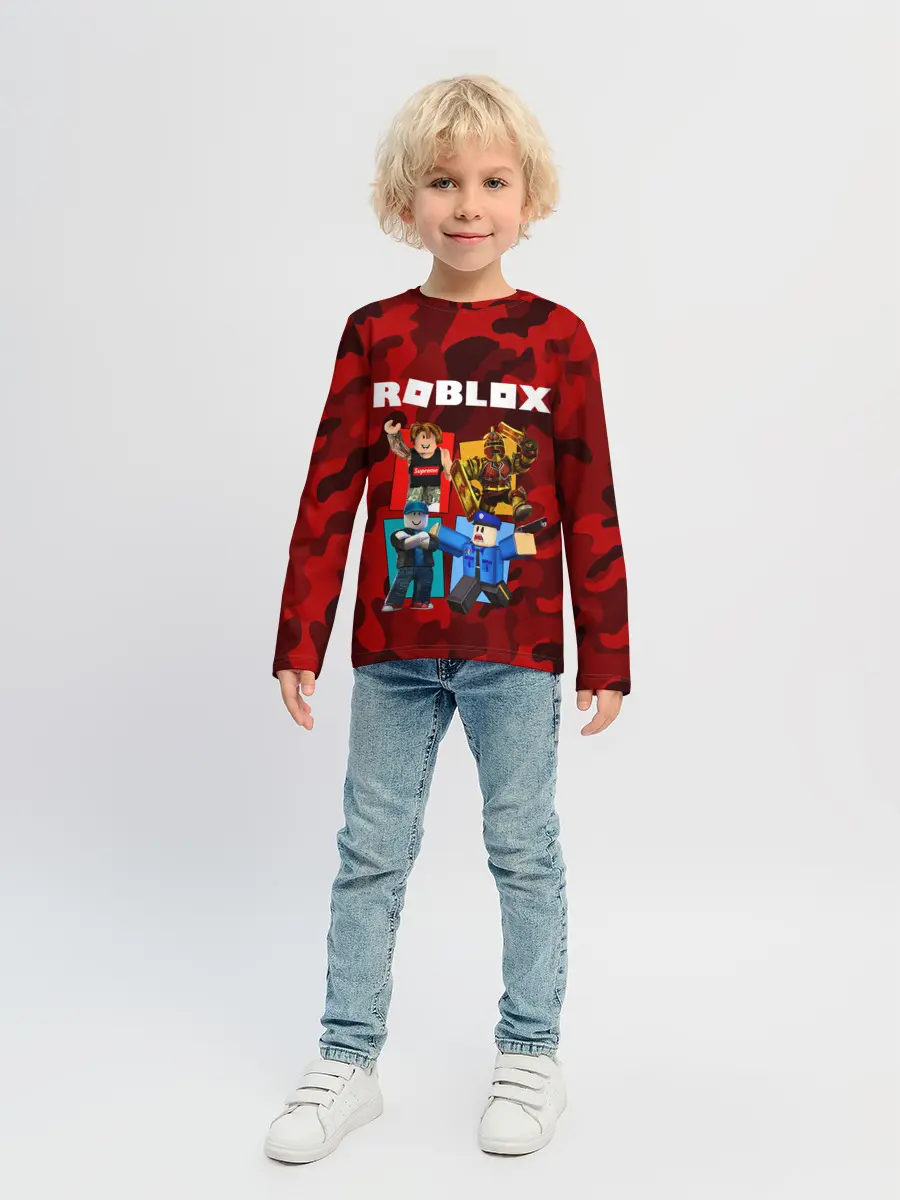Детский лонгслив / ROBLOX