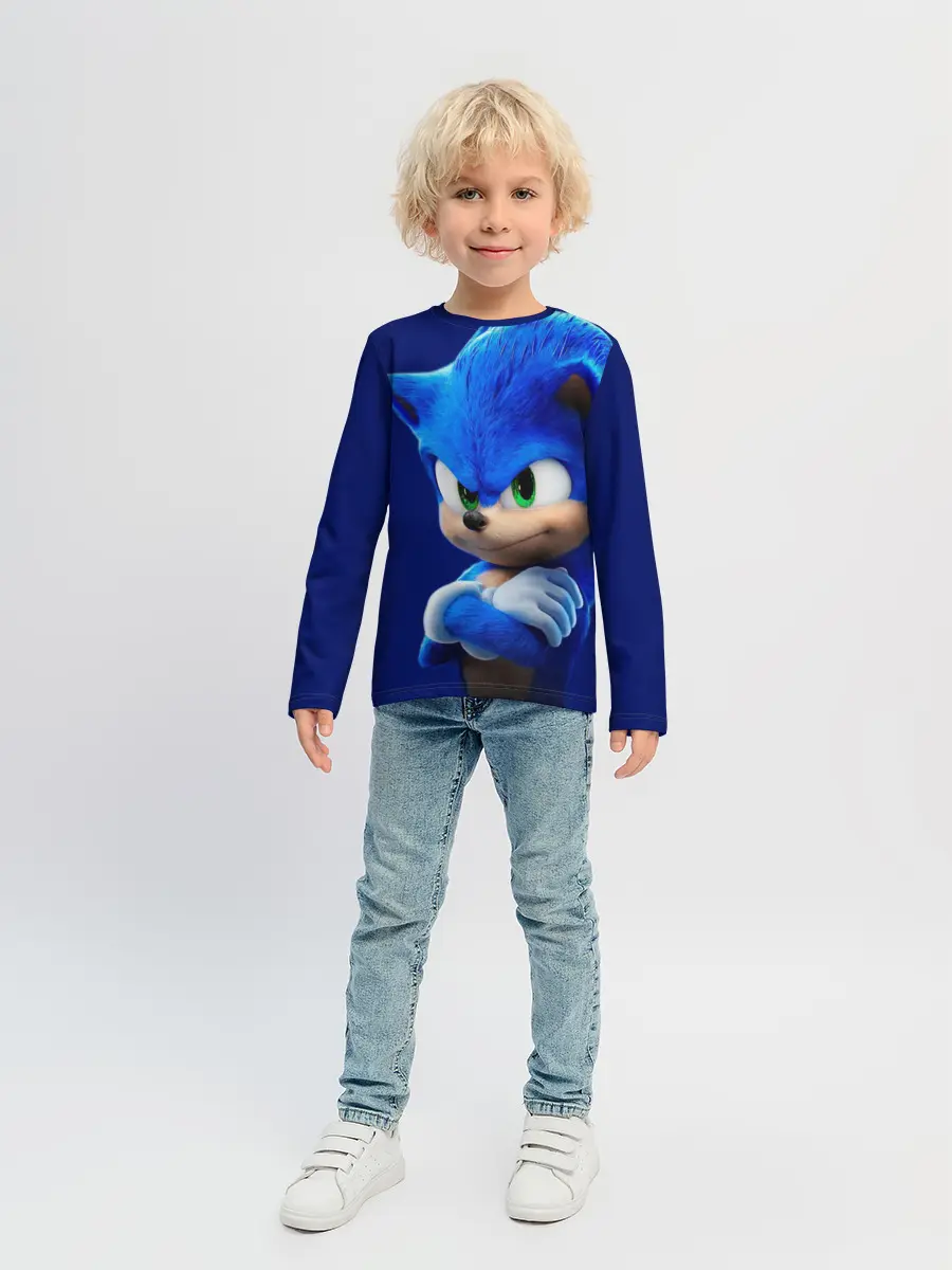 Детский лонгслив / SONIC