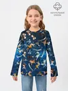 Детский лонгслив / Космические коты