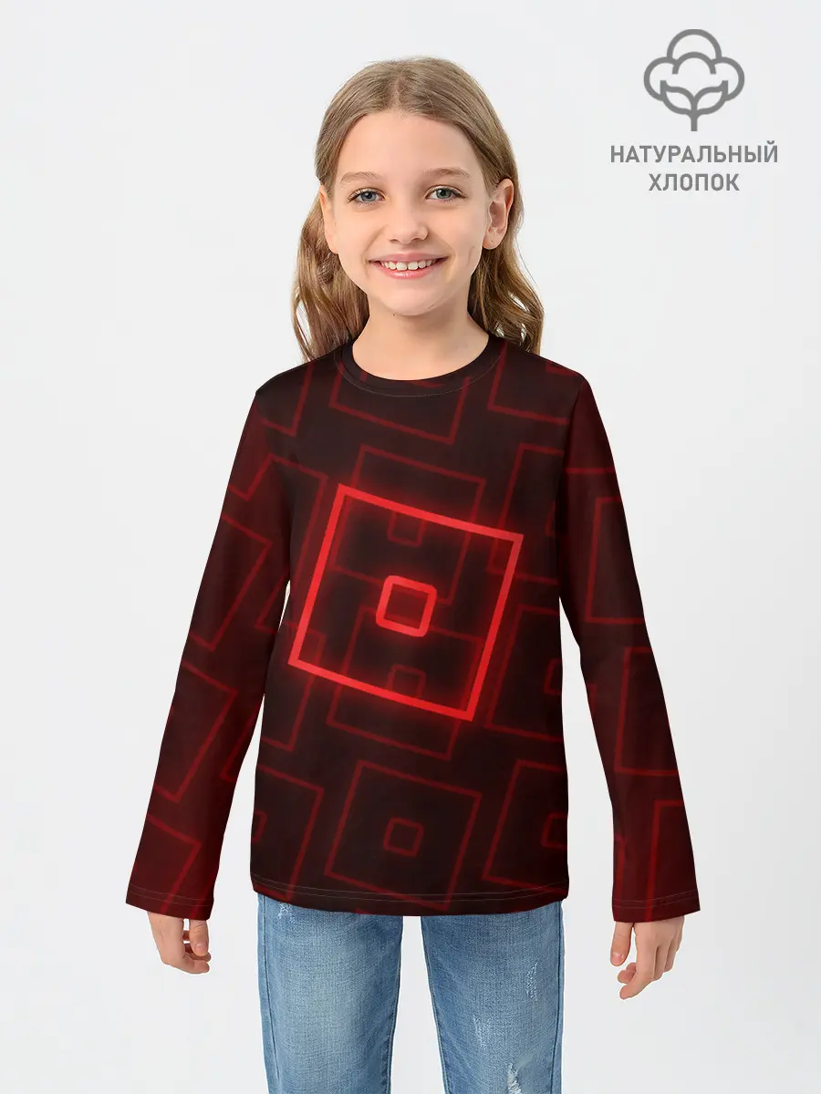 Детский лонгслив / Roblox