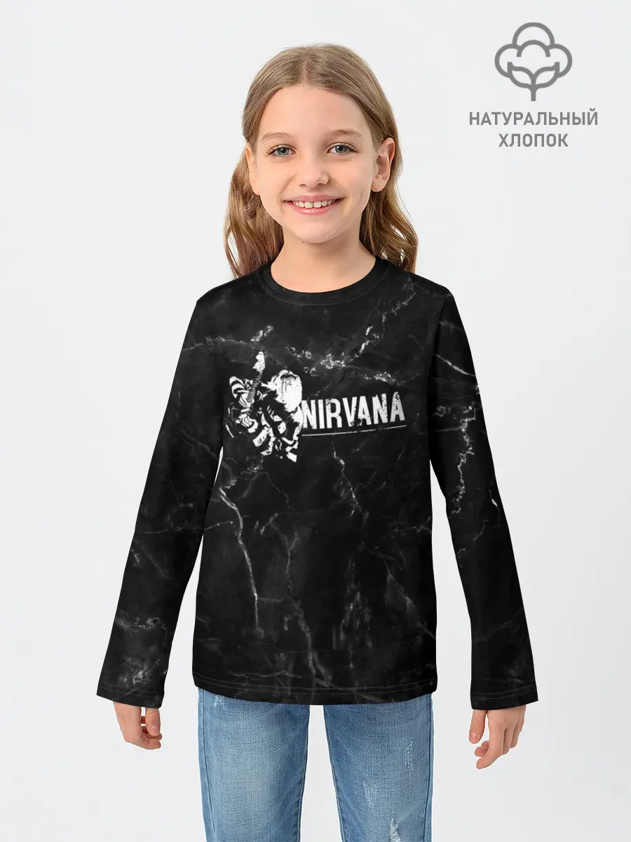 Детский лонгслив / NIRVANA
