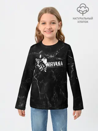 Детский лонгслив / NIRVANA