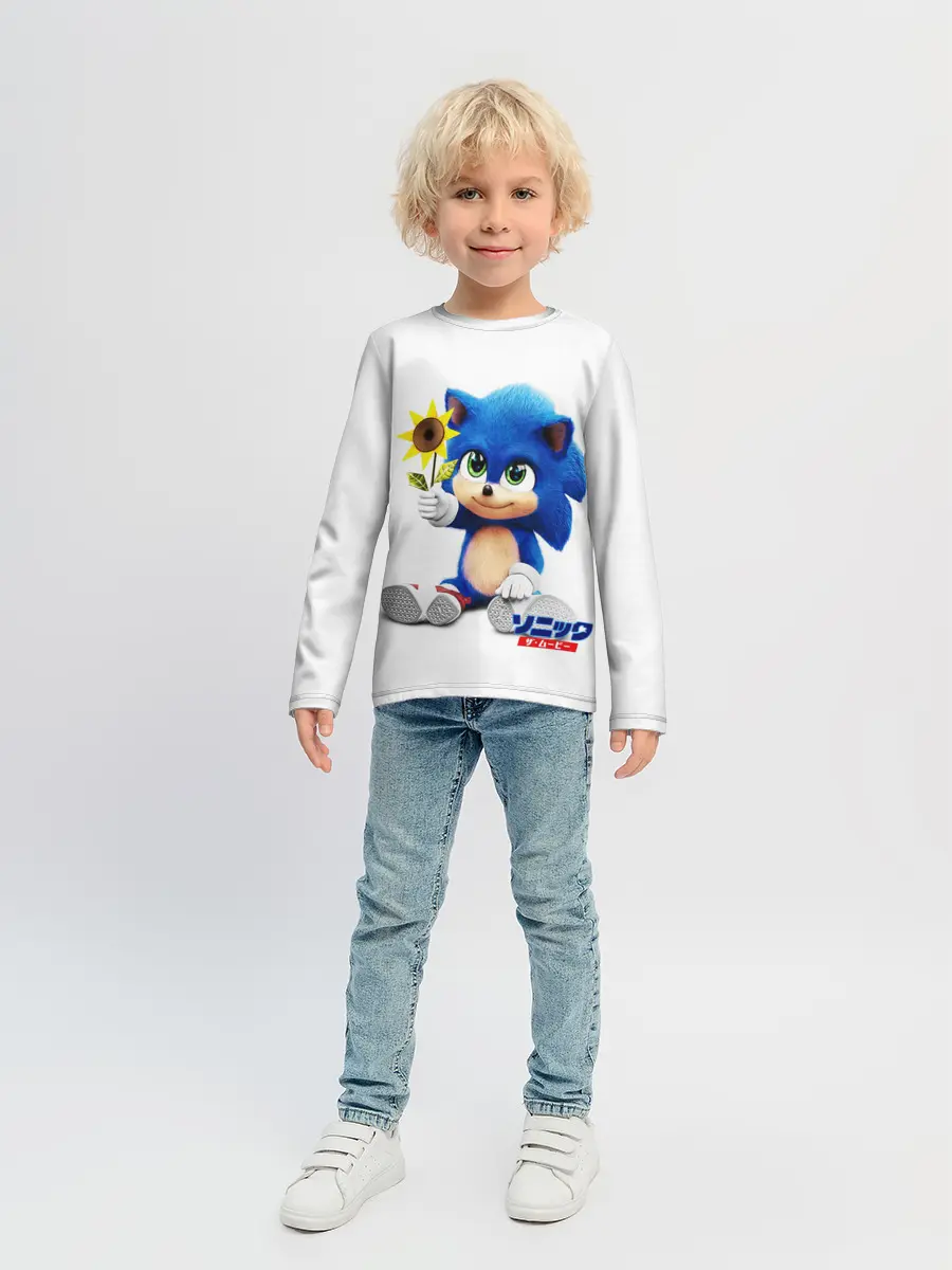Детский лонгслив / SONIC