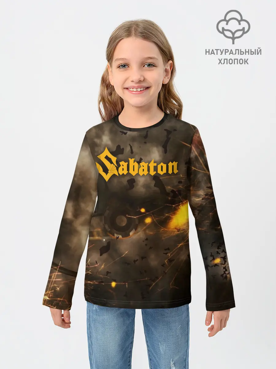 Детский лонгслив / Sabaton