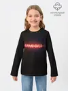 Детский лонгслив / Маска Game Over