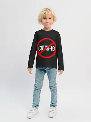 Детский лонгслив / COVID-19