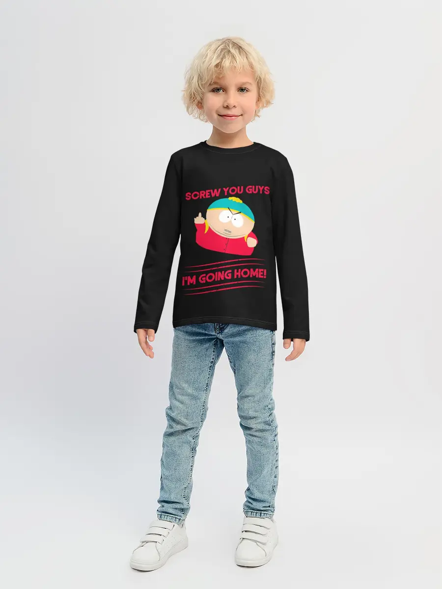 Детский лонгслив / Cartman
