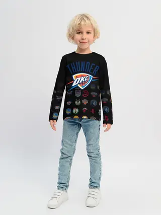 Детский лонгслив / Oklahoma City Thunder