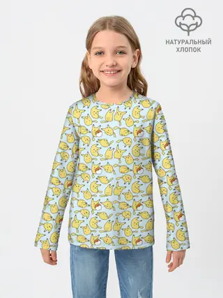 Детский лонгслив / Пикачу.